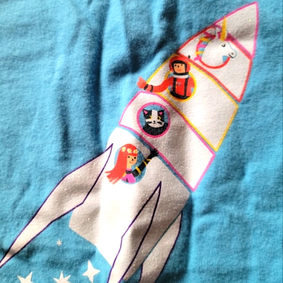 Hanna Andersson space tee - Picture 2 of 3